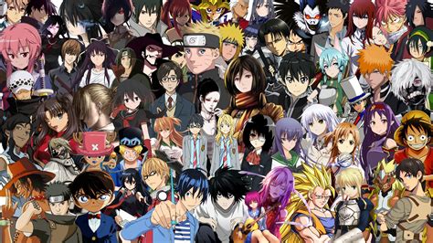 30 White Anime Wallpaper Collage Images