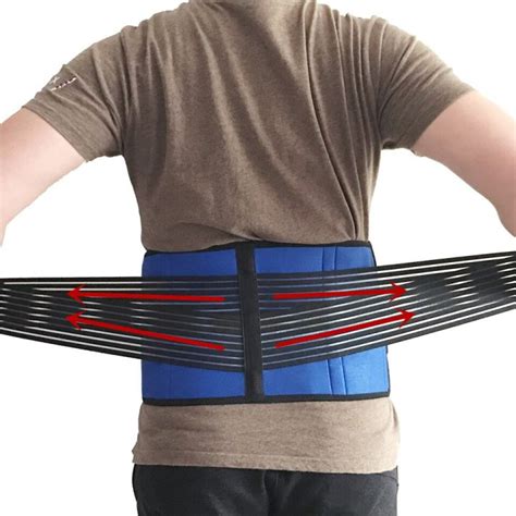 Plus Size Xxxl Xxxxl Xxl Medical Back Brace Waist Belt Spine Support Men Women Belts Breathable