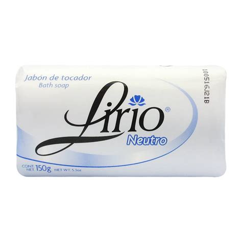 Jabon Neutro Lirio Neutral Facial Soap To Use With Crema La Milagrosa