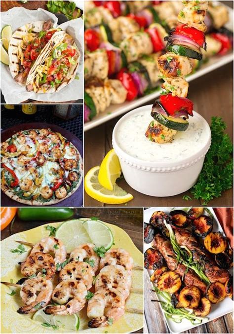 A Week of Grilled Meals