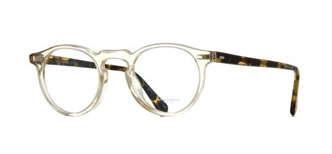Oliver Peoples Ov5186 1485 Gregory Peck Eyeglasses Buff Frame 47mm