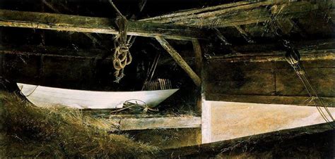 Andrew Wyeth 1917 — 2009 Usa Hay Ledge 1957 Tempera On Panel 21 1