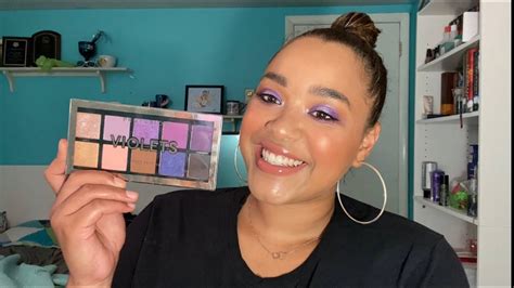 3 Looks 1 Palette Profusion Cosmetics Violets 10 Shade Palette Only 5 Youtube