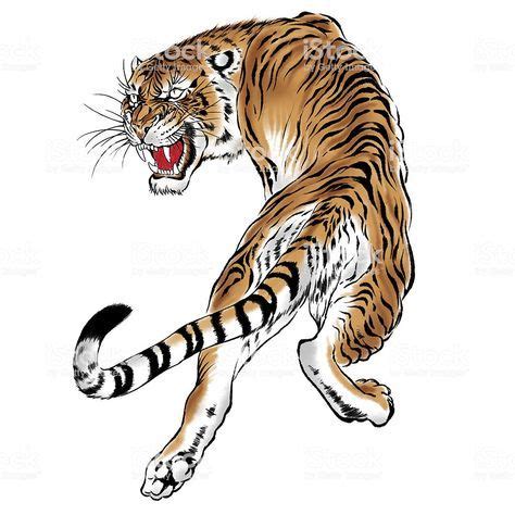 I painted a tiger in Nipponian technique | Japanese tiger tattoo, Tiger