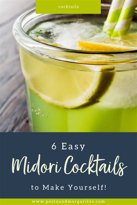 6 Easy Midori Cocktails To Make Yourself Midori Cocktails Midori