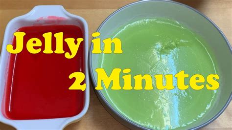 Jelly In 2 Minutes Homemade Jelly Recipe How To Make Perfect Jelly At