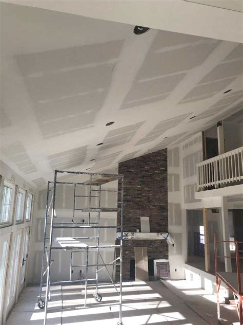 How To Hang Drywall On Sloped Ceiling Shelly Lighting