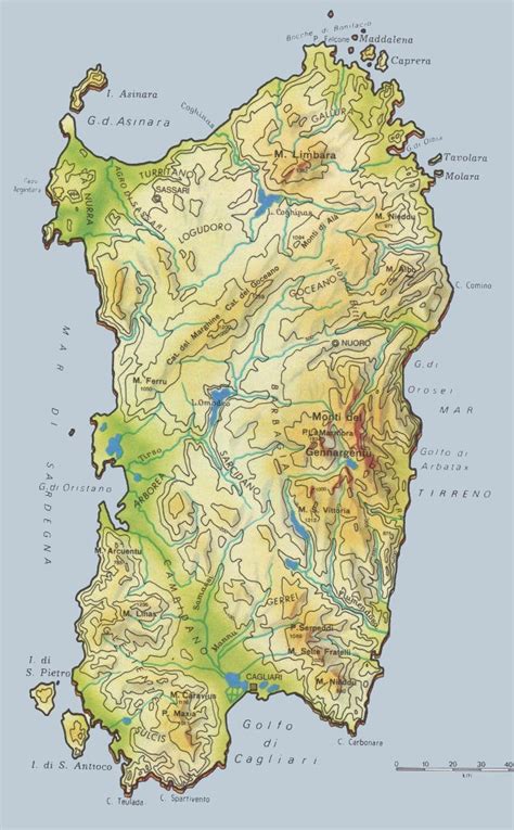 Cartina Della Sardegna Con Immagini Sardegna Geografi Vrogue Co