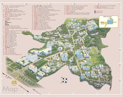 Campus Map Map Campus