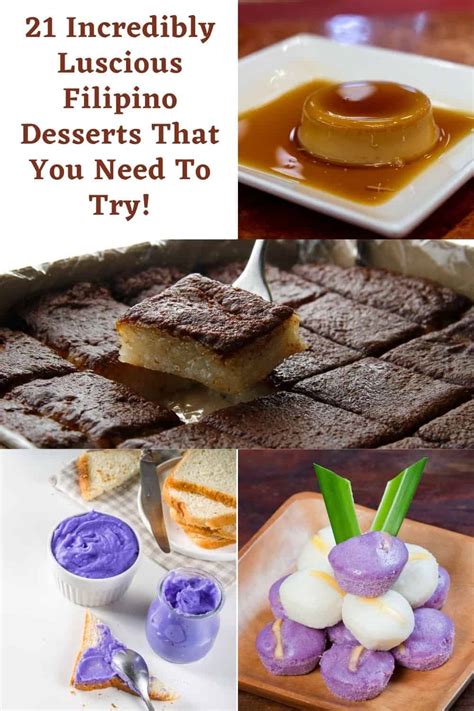 21 Incredibly Luscious Filipino Desserts That You Need To Try