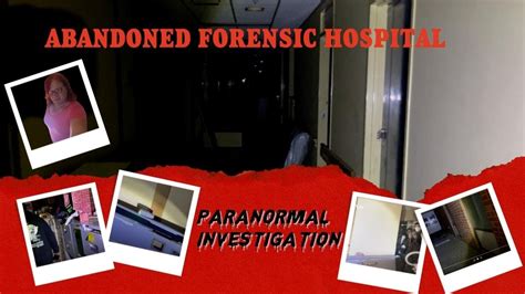 ABANDONED FORENSIC HOSPITAL // RARE GLIMPSE INSIDE // RAW FOOTAGE
