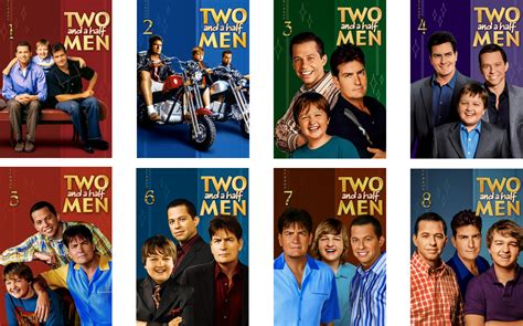 Two And A Half Men Icon Pack Covers Season 1 8 By Tini333 On Deviantart