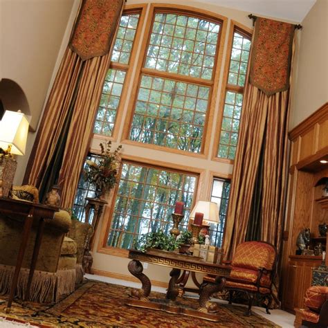 Tall Arched Window Treatments Arched Window Treatment Ideas Arched