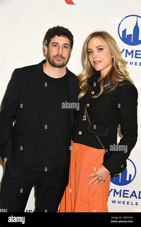 Jason Biggs And Wife Jenny Mollen Biggs Attends Citymeals On Wheels
