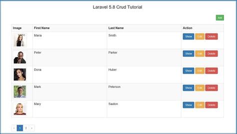 How To Create Crud In Laravel Part Youtube Riset