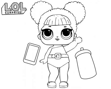 Dibujo de un chica lol para pintar, colorear o imprimir. Juegos De Dibujos De Las Lol - imagen para colorear