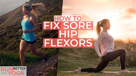 How To Fix Sore Hip Flexors For Runners Youtube