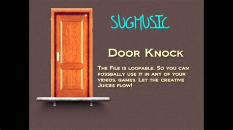 Door Knock Sound Youtube