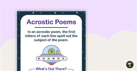 Acrostic Poem Examples