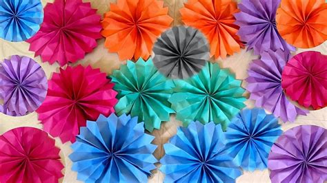 Paper Craft For Birthday Decoration Simple Paper Craft Ideas Paper