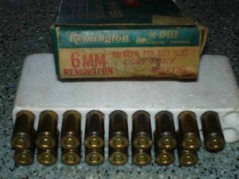 6mm Remington Vintage Ammo For Sale At 915770384
