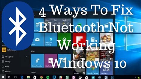 If bluetooth is not finding devices, the problem might be related to the pairing process. How to fix Bluetooth connection problems on Windows 10 ...