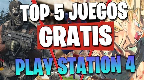 Juega tus juegos online en juegosjuegos ! TOP 5 JUEGOS GRATIS DE PLAY STATION 4 (2020) - YouTube