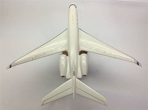 Gulfstream G Business Jet Airplane Wood Model Replica Large Free