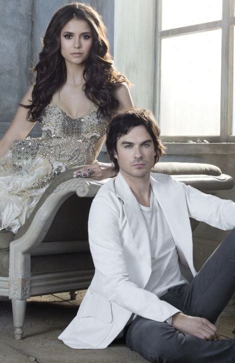 The Vampire Diaries Damon Elena Cute Couples Pinterest