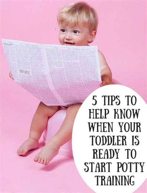 5 Tips To Help Know When Your Toddler Is Ready To Start Potty Training