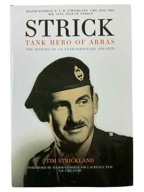 Ww2 British Major General Strickland Strick Tank Hero Of Arras Hc Refe