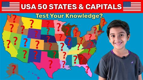 50 States And Capitals Of The United States Of America Every State In