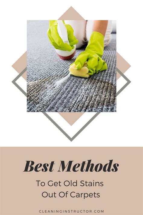 Coit's guide on how to remove makeup stains from carpet. Best Methods To Get Old Stains Out Of Carpets | Rug stain ...