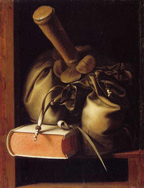 Gerard Dou Still Life With Hourglass Pencase And Print