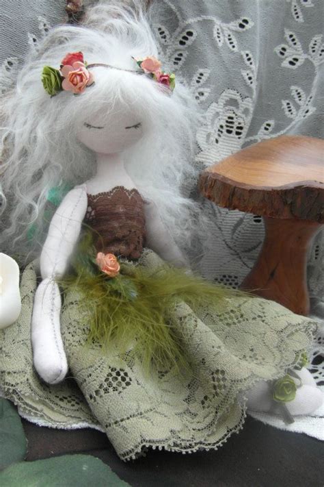 Fawn A Beautiful Hand Sewn Fairy Art Doll Etsy Art Dolls Fairy