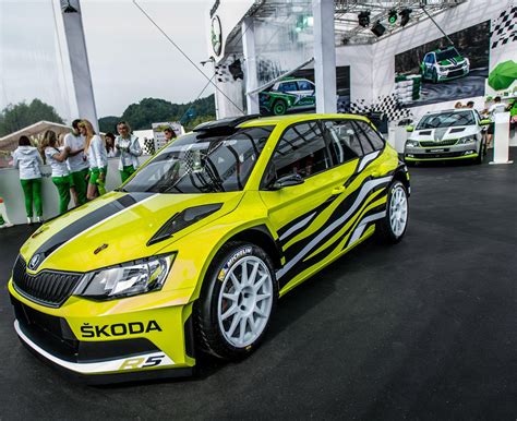 It is based upon the škoda fabia road car and is built to r5 regulations. Skoda Fabia R5 Combi Revealed at Wörthersee