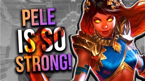Smite Pele Gameplay Jungle Best Ability Assassin Pts First Look