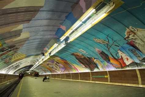 8 Artist Murals In Kyiv Metro Station I Support Street Arti Support