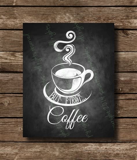 But Firstcoffee Chalkboard Home Or Office Sign Diy