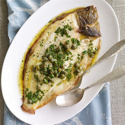 Grilled Whole Sole With Lemon And Caper Butter Dinner Recipes Woman And Home