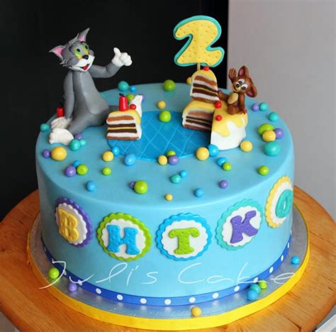 Tom and jerry birthday cake. Tom and Jerry birhday Cake | Cupcake cakes, Kids cake, Cake