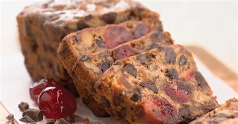 Chocolate Cherry Berry Fruitcake Recipe King Arthur Flour