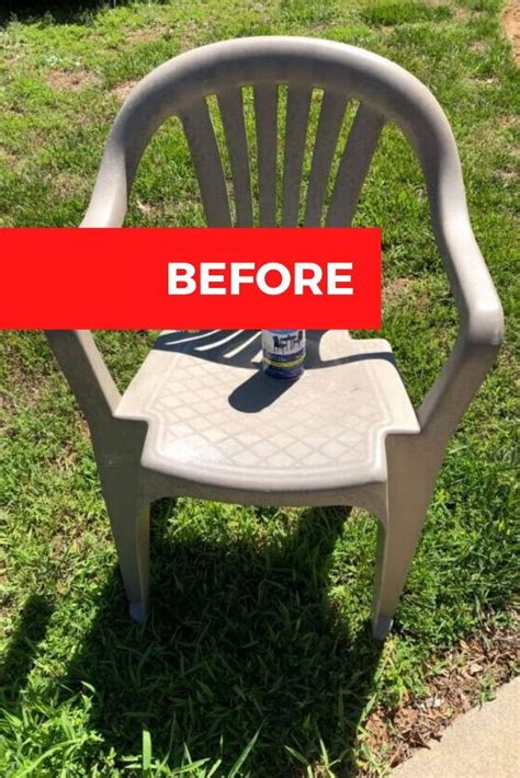 Hi guys, it's cecily from ceci bean back with another round up of great projects from the blogosphere. DIY Plastic Chair Makeover Ideas | Outdoor plastic chairs, Chair makeover, Easy diy