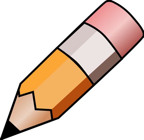 Clipart Buku Dan Pensil Gudang Gambar Vector Png Images