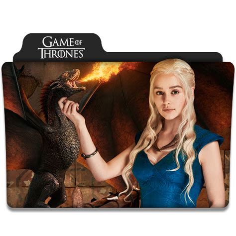 Game Of Thrones Tv Series Folder Icon V2 By Dyiddo On Deviantart
