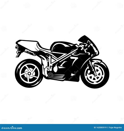 Logotipo De Motocicleta Vectoriallogotipo De Motocicleta De Carreras