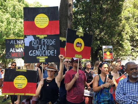 Thousands Protest Australia Day Legacy Business Insider