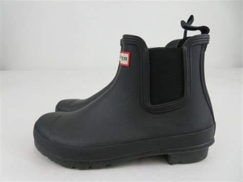 Gurger Mens Wellington Boots Short Ankle Wellies Waterproof Chelsea Pvc