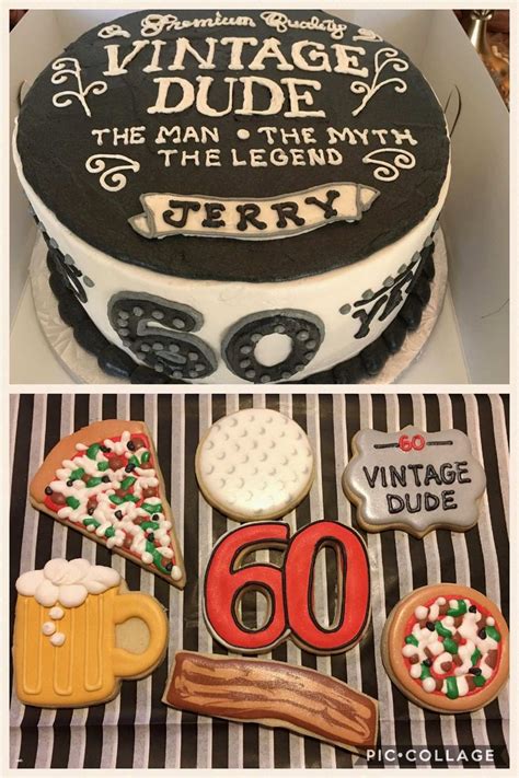 60th Birthday Party Ideas For Husband Birthday Cake Cookies