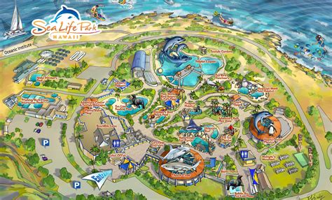 Sea Life Park Hawaii Park Map Sea Life Park Hawaii Travel